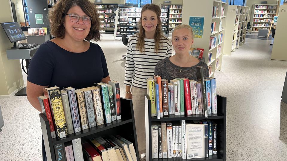 Lenke til artikkel: Rekordutlån av bøker i juli