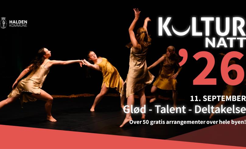 Lenke til artikkel: Nå er programmet for Kulturnatt i Halden 2026 klart