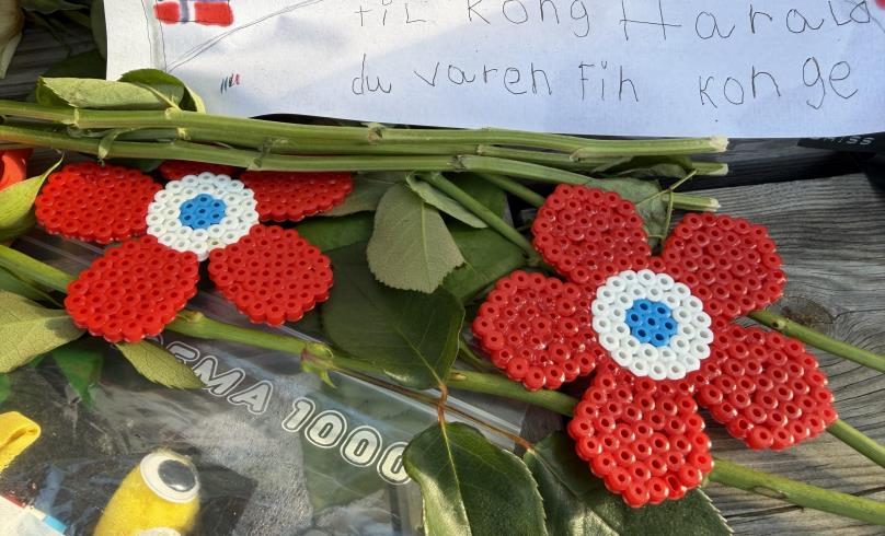 Lenke til artikkel: Slik bevares minnene etter Kong Harald V
