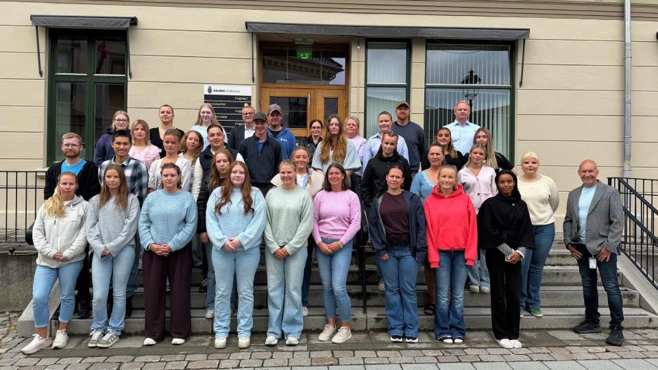Lenke til artikkel: Nye lærlinger i kommunen