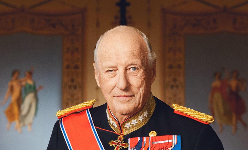 Lenke til artikkel: H.M. Kong Harald V er død
